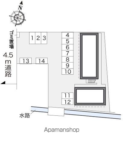 レオパレスワールド 106 ｜ 静岡県浜松市中央区雄踏町宇布見4863-15（賃貸アパート1K・1階・23.18㎡） その13