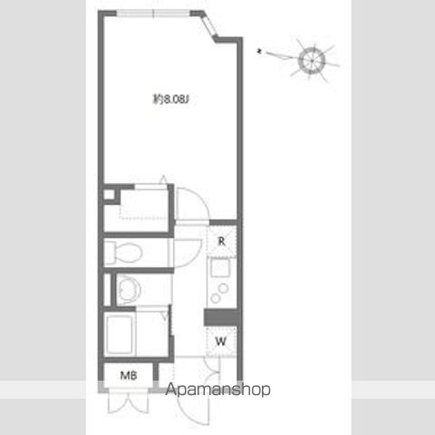 中野区新井のマンションの間取り