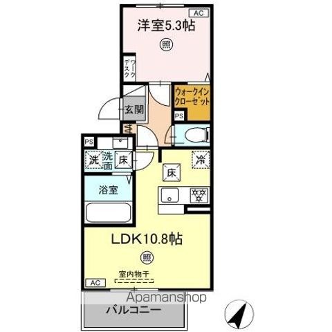 パルフェリーチェの間取り写真