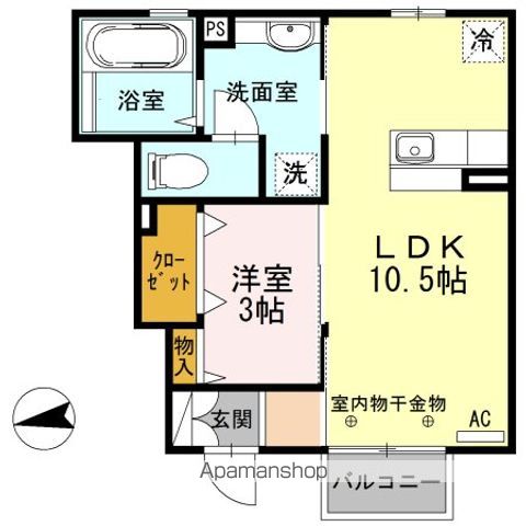 リシェス・オカザキVIの間取り写真