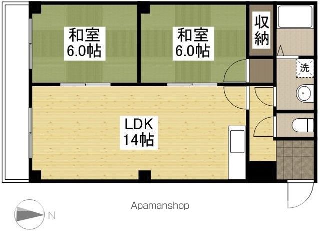 レジデンス住吉町の間取り写真