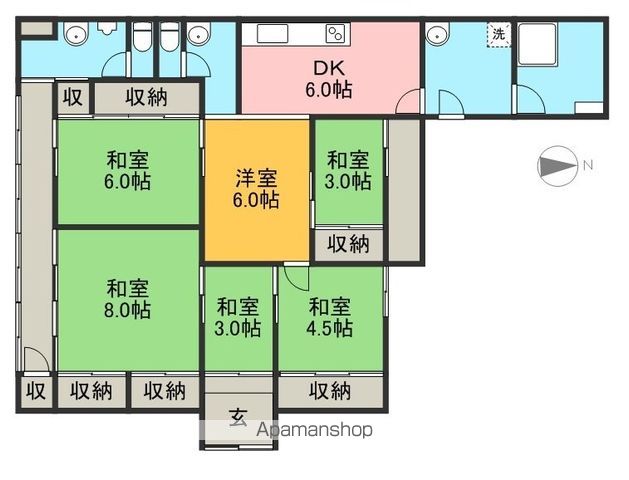 間取り：239001731194