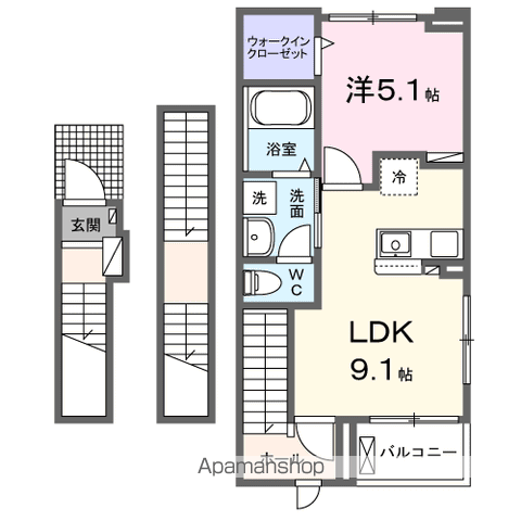 ベル・アンジュの間取り