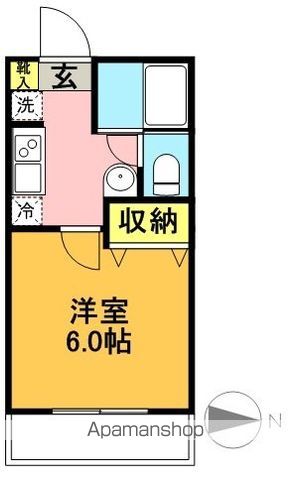 LA LUCE明大前の間取り写真