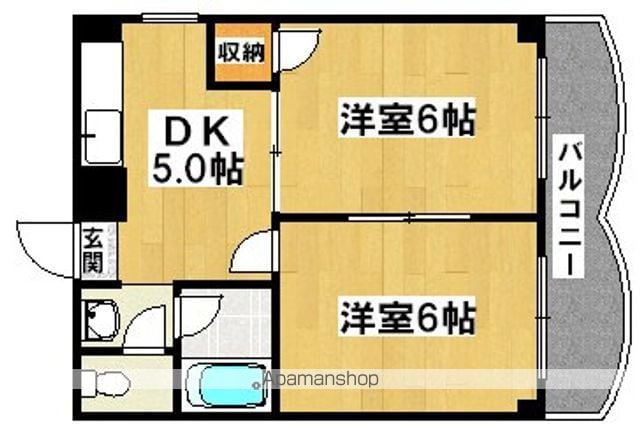 ツェルマット長居の間取り写真
