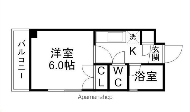 カンダミニアム仙台の間取り写真