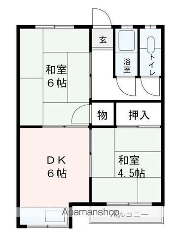 【吉住荘の間取り】