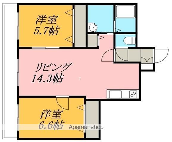 大光15番館の間取り写真
