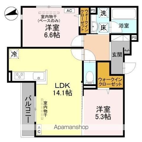 DーGRANDE新根塚町Wの間取り写真