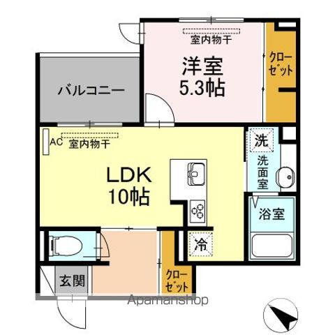 SHINYA BLDG.IIIの間取り写真