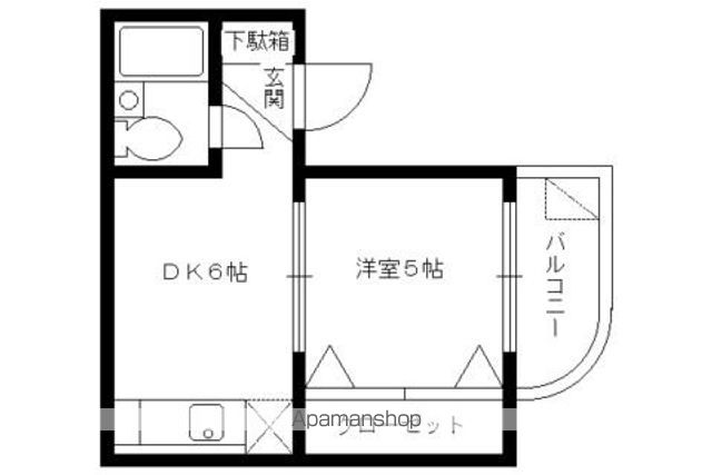 メゾンドポエジーの間取り写真