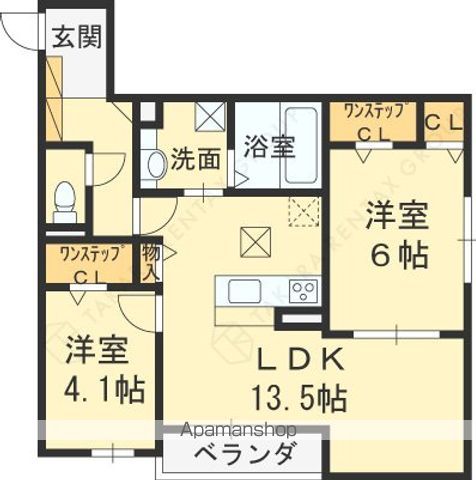 LA LUCEの間取り写真
