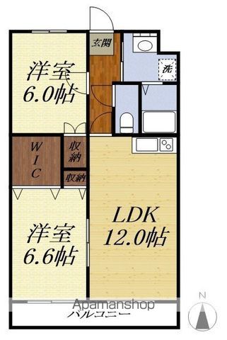 ブライトリー半田山の間取り写真