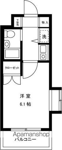 ユーコート三ツ境の間取り写真