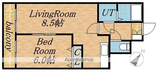 ロータリー円山の間取り写真