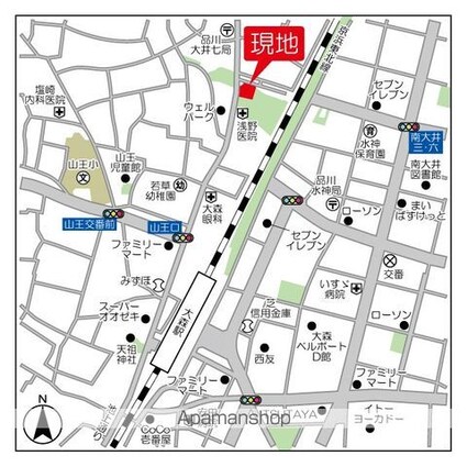 スタイリオ品川大井パークフロント[1K/27.04m2]の外観2