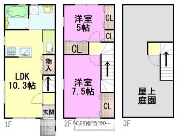 ラックメゾンの間取り