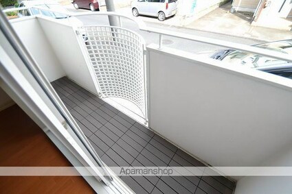 東京都立川市一番町１丁目[2DK/38.83m2]のバルコニー