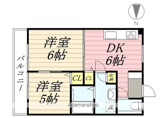 ハイツイレブン1号館の間取り写真