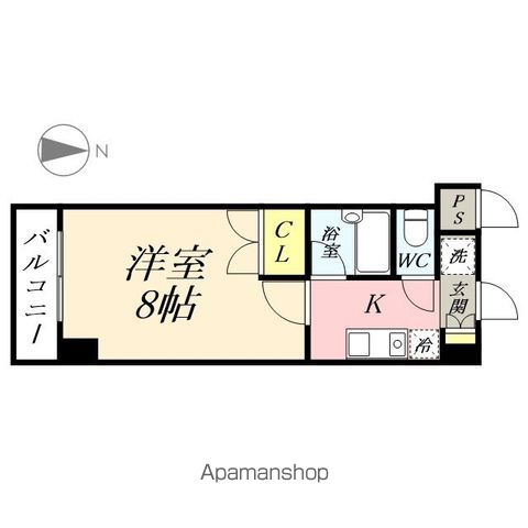 津山線 法界院駅 徒歩28分 5階建 築32年の間取り写真