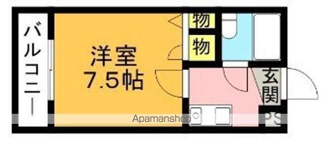 メゾン山美Iの間取り写真