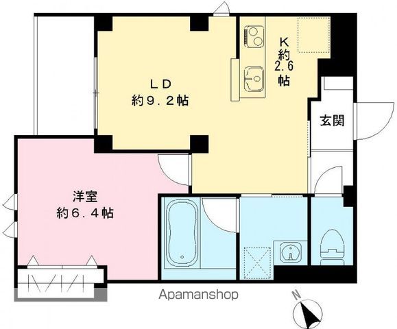 GEM西新宿の間取り写真