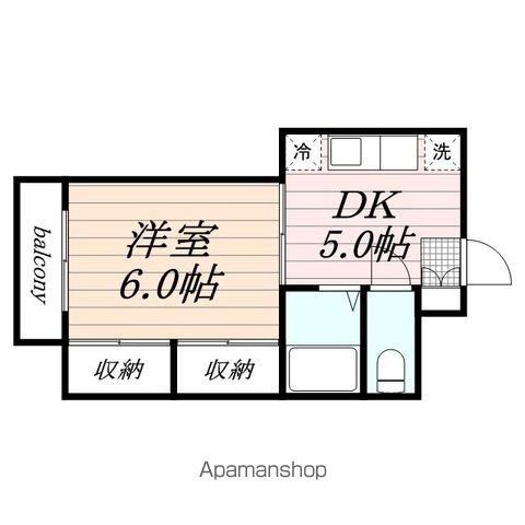 【葛飾区新小岩のマンションの間取り】