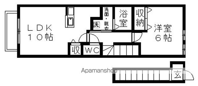デフィ熊川の間取り写真