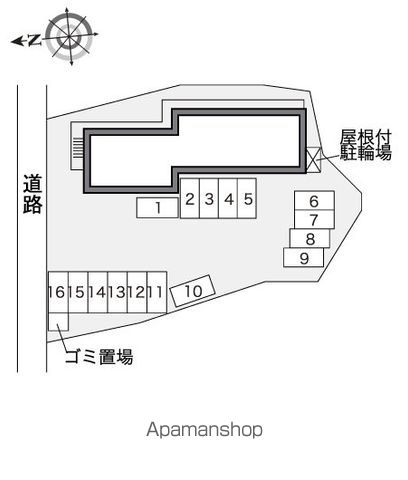 レオパレスＭＯＡ 104 ｜ 福岡県太宰府市連歌屋１丁目17-7（賃貸アパート1K・1階・22.35㎡） その18