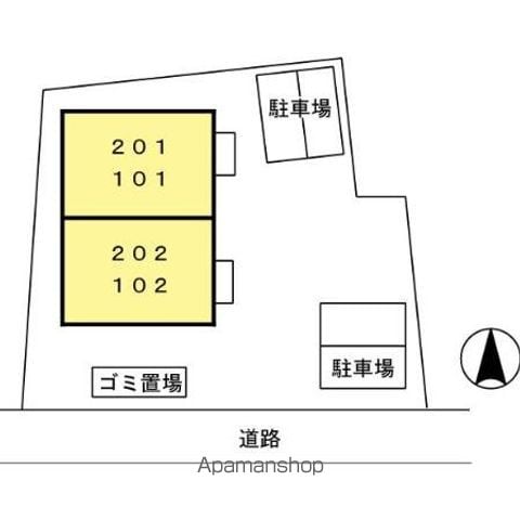 グラン・シャトレー 102 ｜ 福岡県糟屋郡粕屋町甲仲原２丁目24-18（賃貸アパート1R・1階・29.44㎡） その22