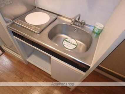 東京都板橋区仲宿[1K/18.55m2]のキッチン