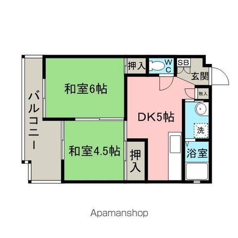 博多大洋ビルの間取り