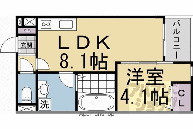 REGIES京都梅小路の間取り写真