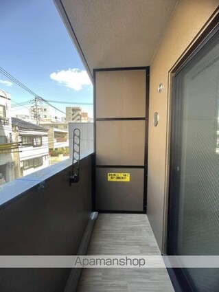 広島県広島市中区小網町[1K/29.85m2]のバルコニー