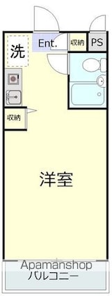 トップ巣鴨[1R/16.08m2]の間取図