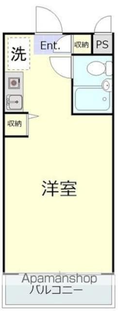 トップ巣鴨[1R/16.08m2]の間取図