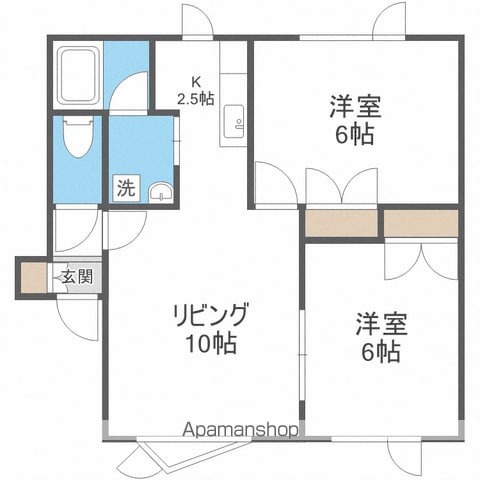 プレトリアAの間取り写真