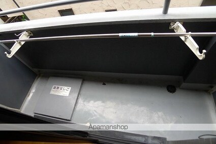 グロージェン代沢[1K/16.5m2]のバルコニー