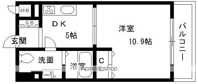 CRUM−1の間取り写真