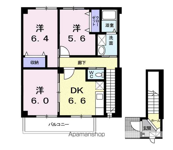 サイド　ウォークのイメージ