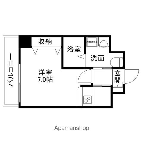 ルピナス銀天町の間取り