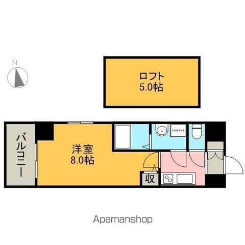 エステムコート名古屋栄デュアルレジェンドの間取り写真