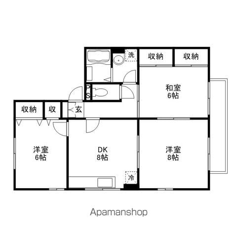 MAPLEの間取り写真