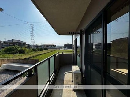 レイクサイド太田[1DK/42m2]のバルコニー