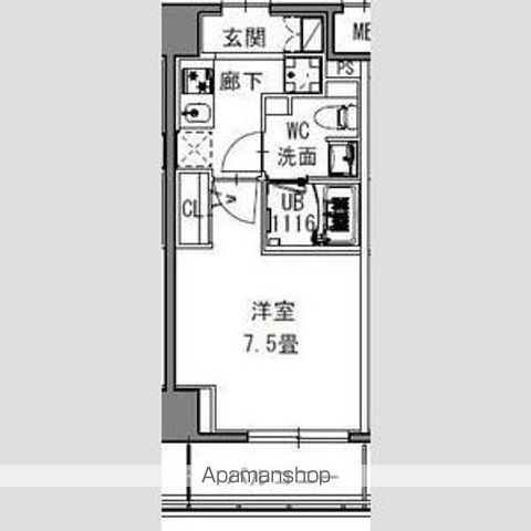 【ＳーＲＥＳＩＤＥＮＣＥ新御徒町ＷＥＳＴの間取り】