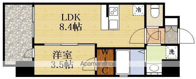 LUMINOUS三国本町の間取り写真
