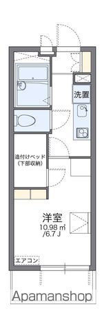 【レオパレスセレーノ香椎駅東の間取り】