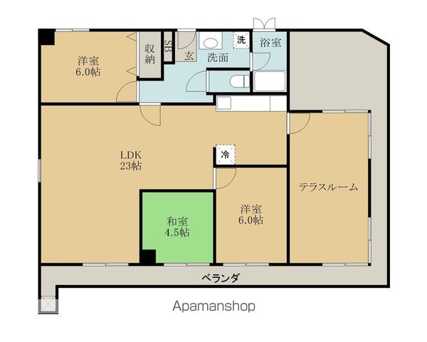 アークビルの間取り写真