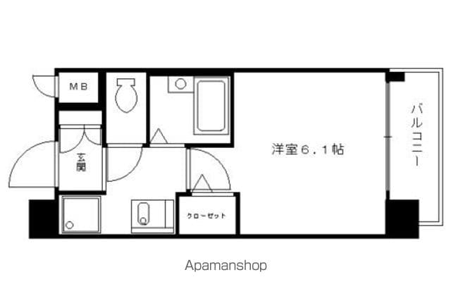 プレサンス京都四条烏丸の間取り写真