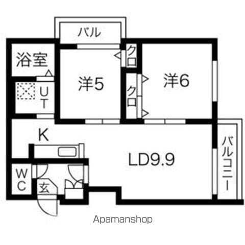 アルシオーネS12の間取り写真